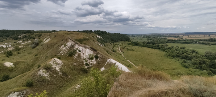 Общий план рельефа местности.