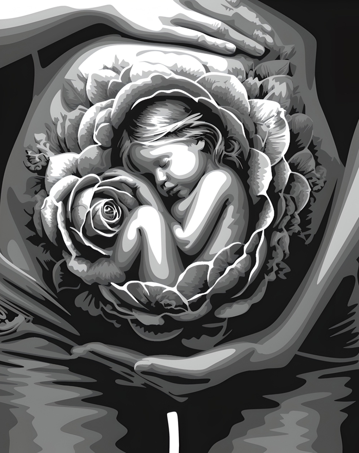 Картина в подарок беременной подруге