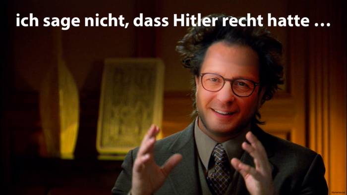 Ich sage nicht...  , , , ,  , 