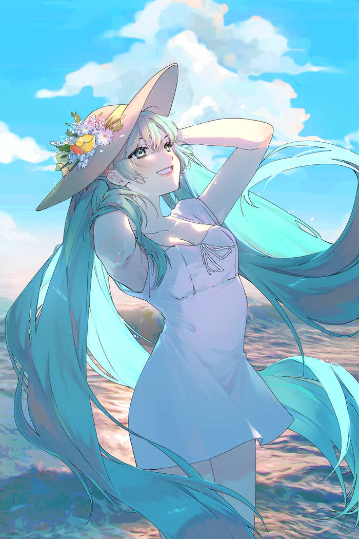 Мику и море