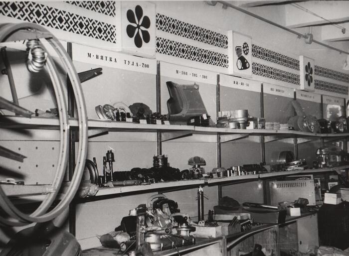 Отдел по продаже запасных частей. Башкирская ССР