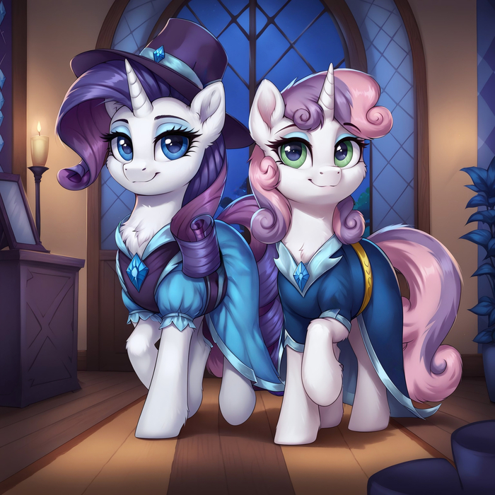 !  , My Little Pony, Ponyart, Rarity,  , Sweetie Belle