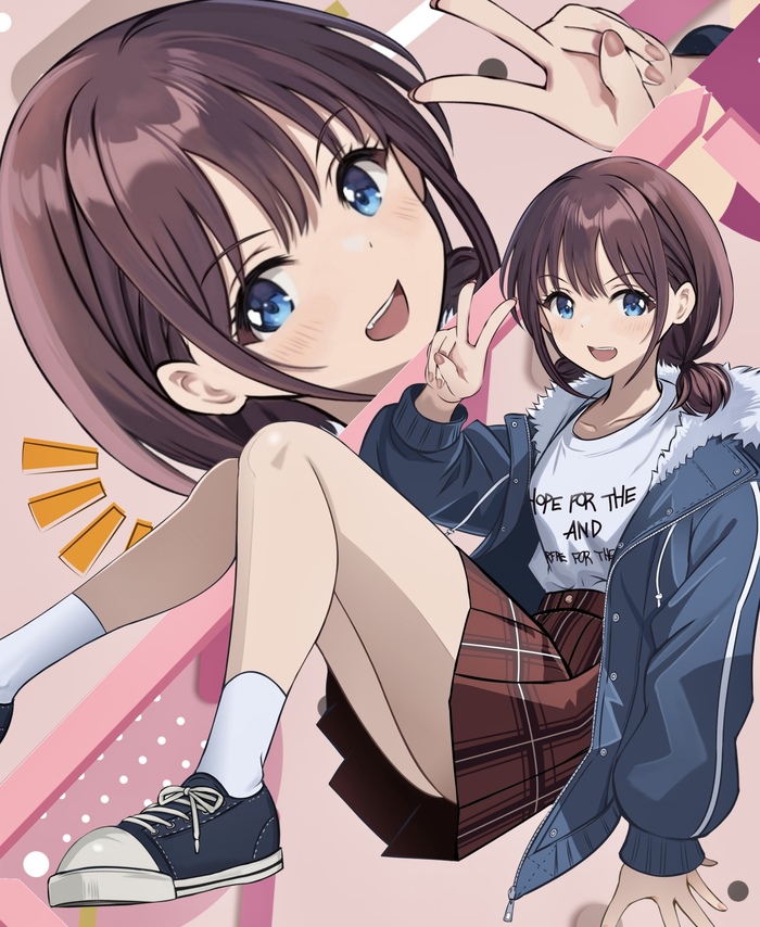 Nina Anime Art, , Girls Band Cry, Iseri Nina, Pixiv