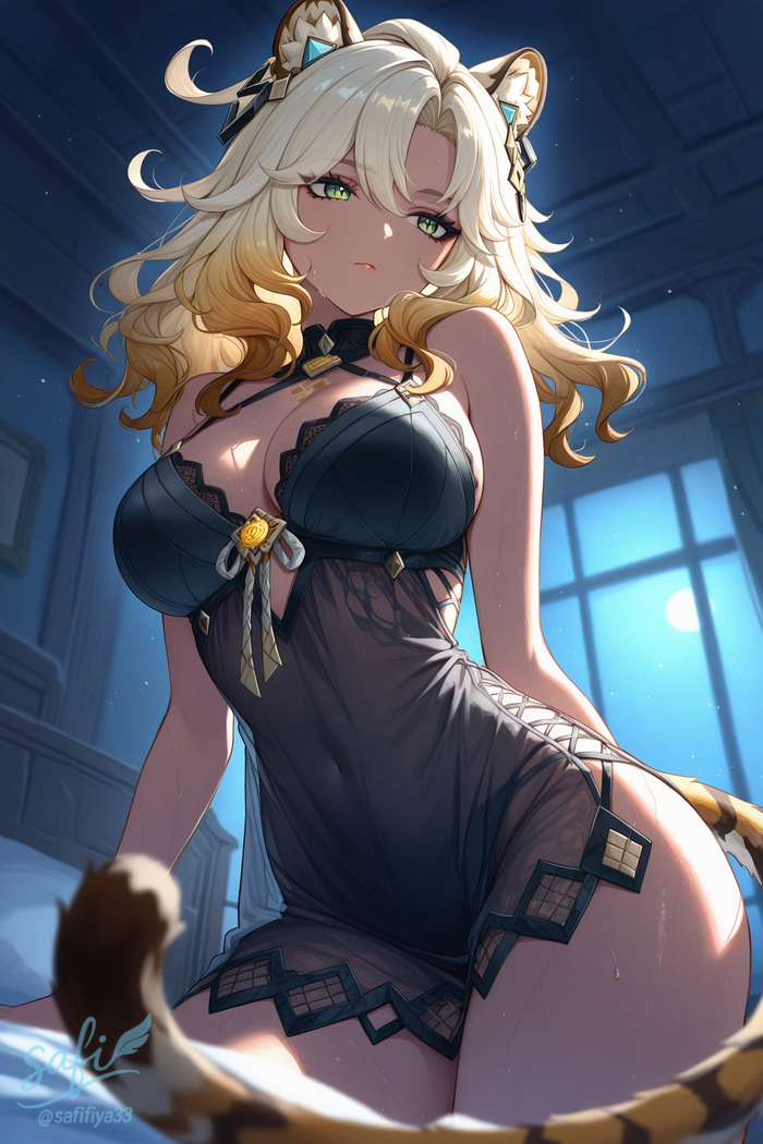 Xilonen Genshin Impact, Xilonen (Genshin Impact), , , , , Anime Art,  ,  , , Animal Ears