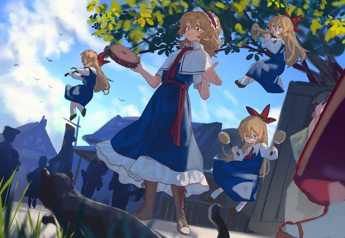  Touhou, Alice Margatroid, Shanghai Doll, Anime Art, Game Art, , 