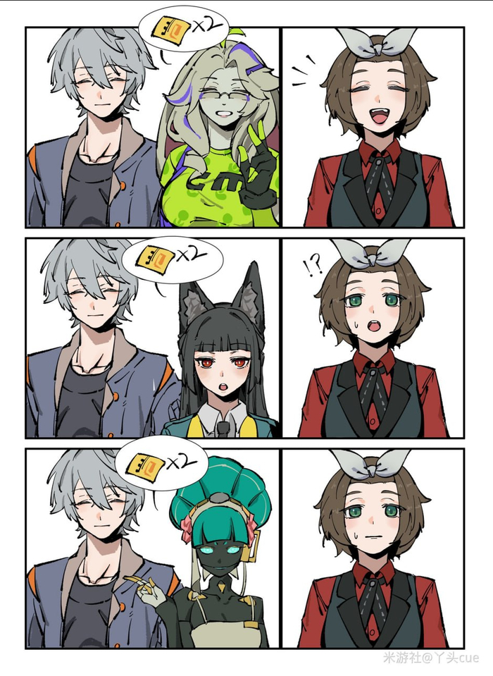   Telegram (), , Wise (zzz), Hoshimi Miyabi (zzz), Caesar King (zzz), 