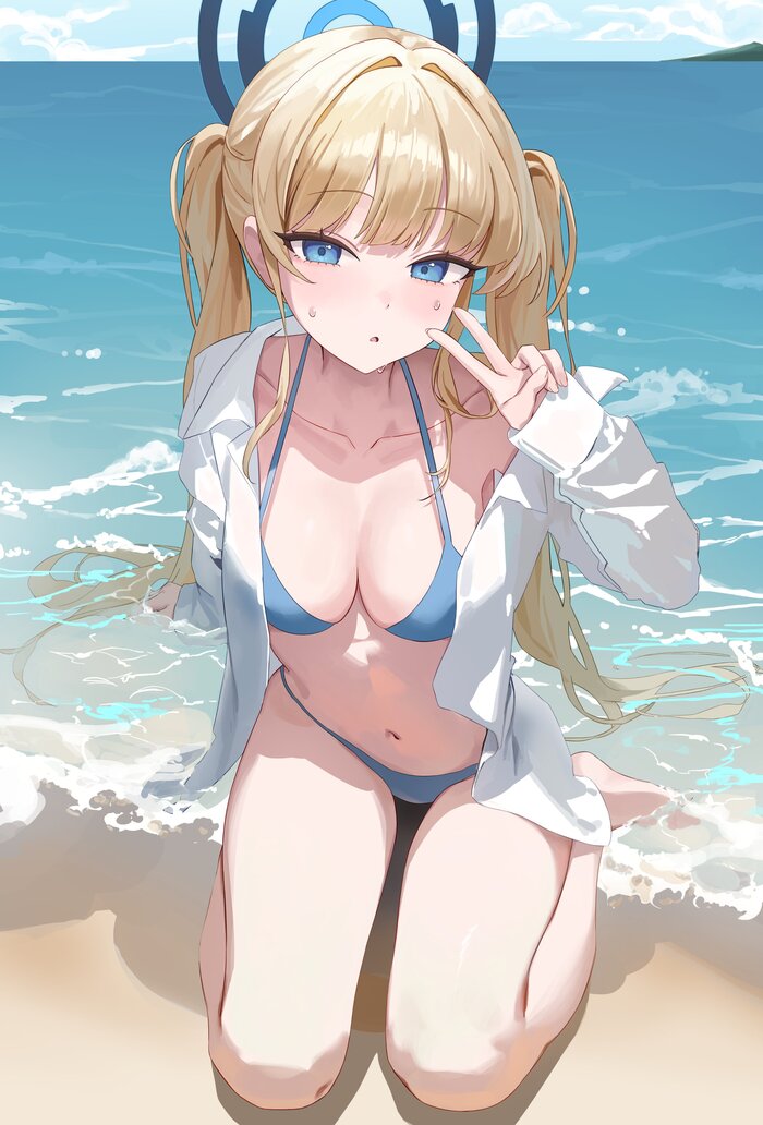 Asuma Toki #040 , Anime Art, Blue Archive, Asuma Toki, , , , ,  ,  , 