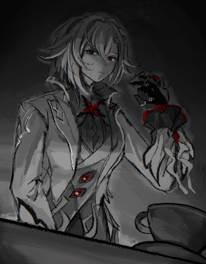     Genshin Impact, , Anime Art, Arlecchino (Genshin Impact), , Reddit ()