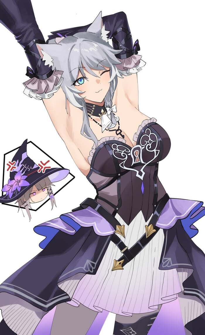 .     ! , Anime Art, Cipher (Honkai: Star Rail), The Herta (Honkai: Star Rail), Honkai: Star Rail