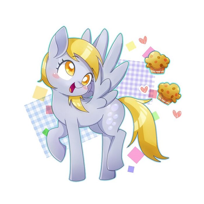    , , ĸ! My Little Pony, , Ponyart, Derpy Hooves