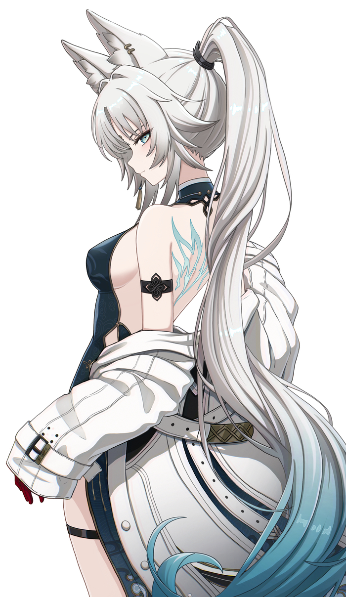Feixiao Anime Art, Honkai: Star Rail, Feixiao (Honkai: Star Rail), Animal Ears
