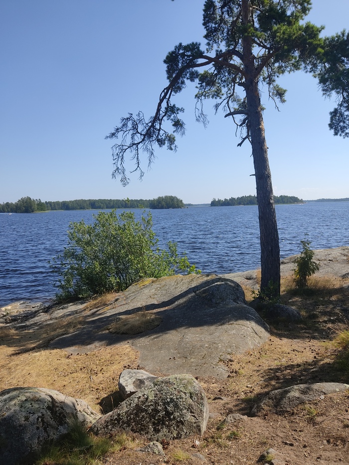 На острове Вуоксы