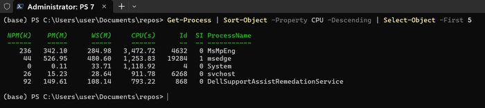  2:  (Pipeline), , Get-Member,  .ps1    Powershell, , Windows, IT, , , 