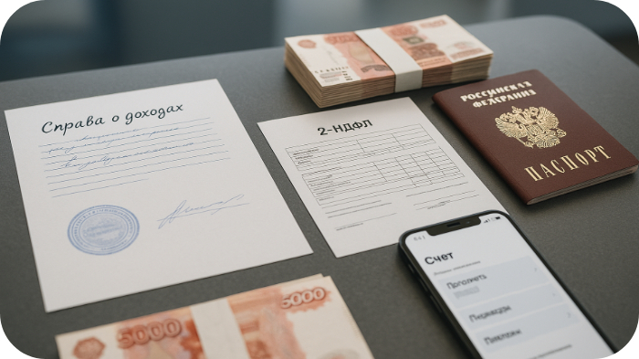 Справка по форме банка — рабочая альтернатива 2‑НДФЛ, если доход подтверждён и документ оформлен корректно.