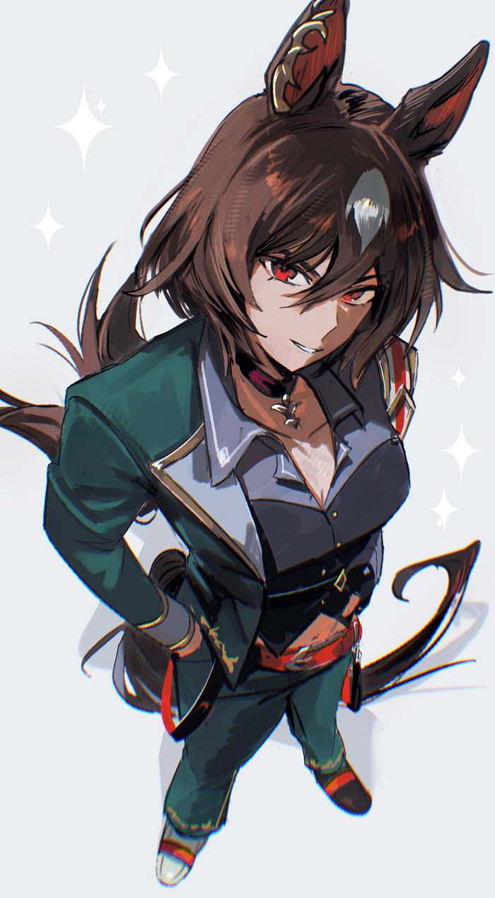 Sirius Symboli , Anime Art, Uma Musume Pretty Derby, Sirius Symboli, Animal Ears, 