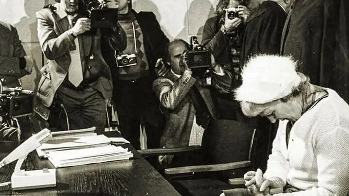 Разоблаченная "Кобыла из Майданека".