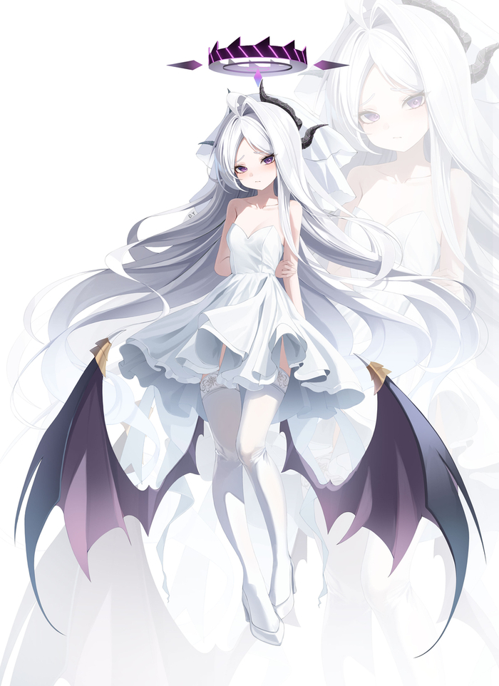  , Anime Art, Blue Archive, Sorasaki Hina,   ,  , 