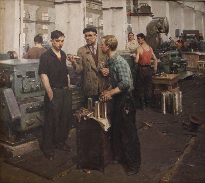 Игорь Симонов. "Бракодел". 1953 г.