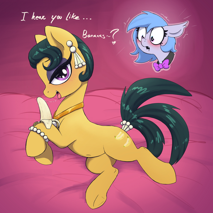 ? My Little Pony, Ponyart, MLP Edge, T72b (), Lucky Roll, Batpony, Original Character, Cleopatra Jazz
