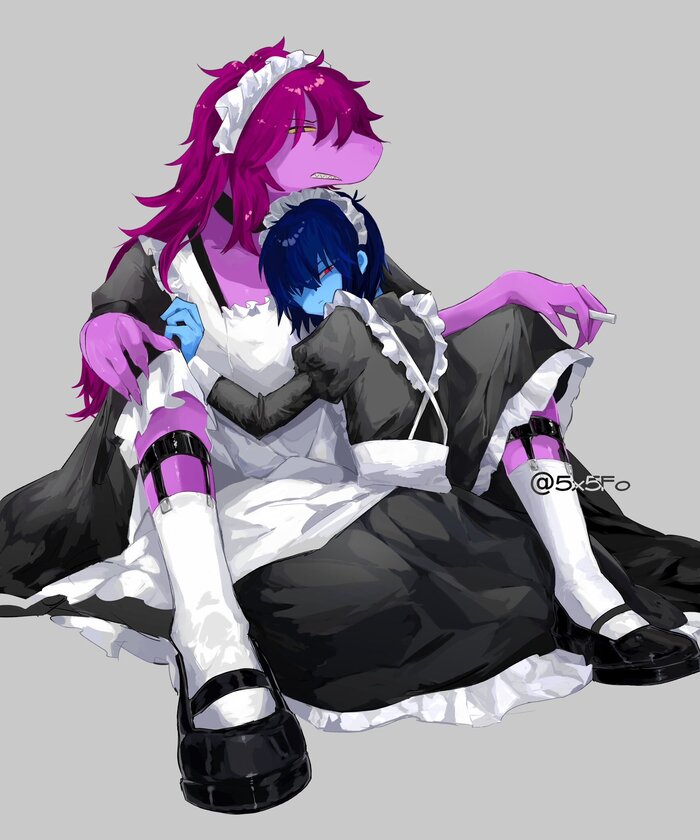  Deltarune, Kris, , Susie, 