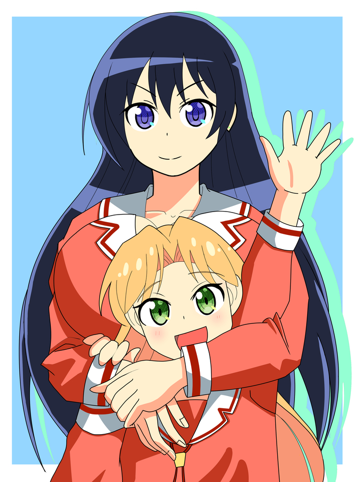   , , Anime Art, Ruri no Houseki, Nagi Arato, Ruri Tanigawa