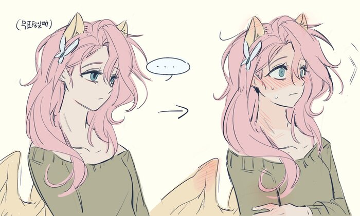  My Little Pony, Ponyart, Fluttershy, Anime Art