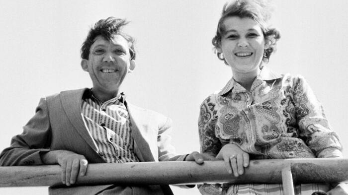 Юрий Никулин со своей супругой Татьяной