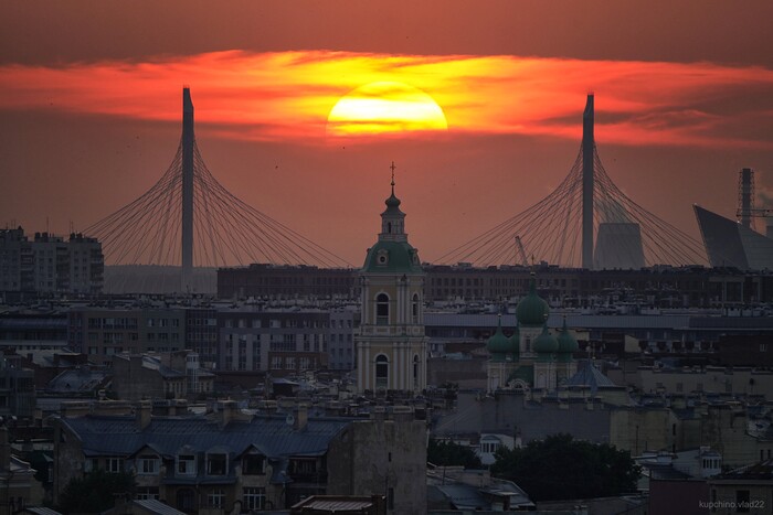 Петербургский закат...август