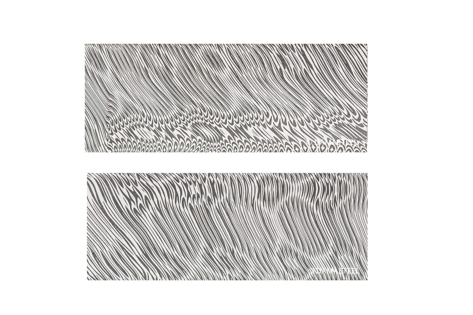 Types of Damascus steel (patterns). Including Swedish PM Damasteel - My, Knife, Damascus, Blade, Longpost