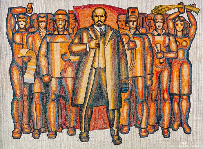 Делитесь фото советских мозаик сохранившихся в вашем городе