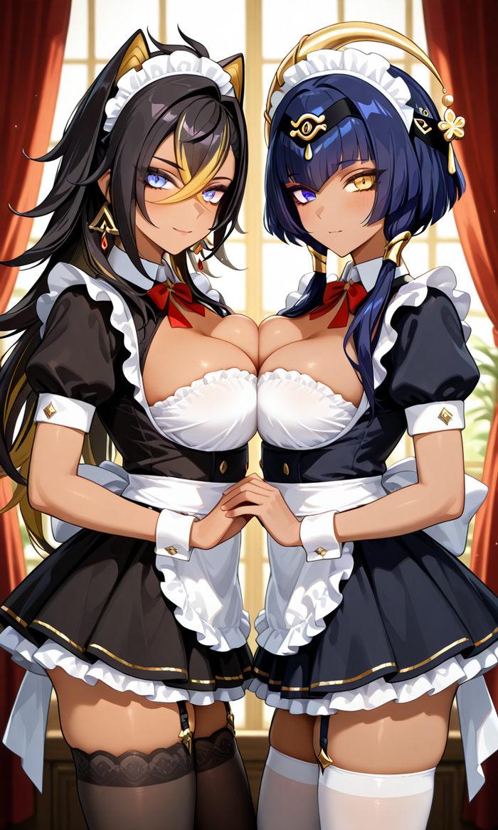   Genshin Impact, , Anime Art, Candace, Dehya (Genshin Impact), ,  ,  