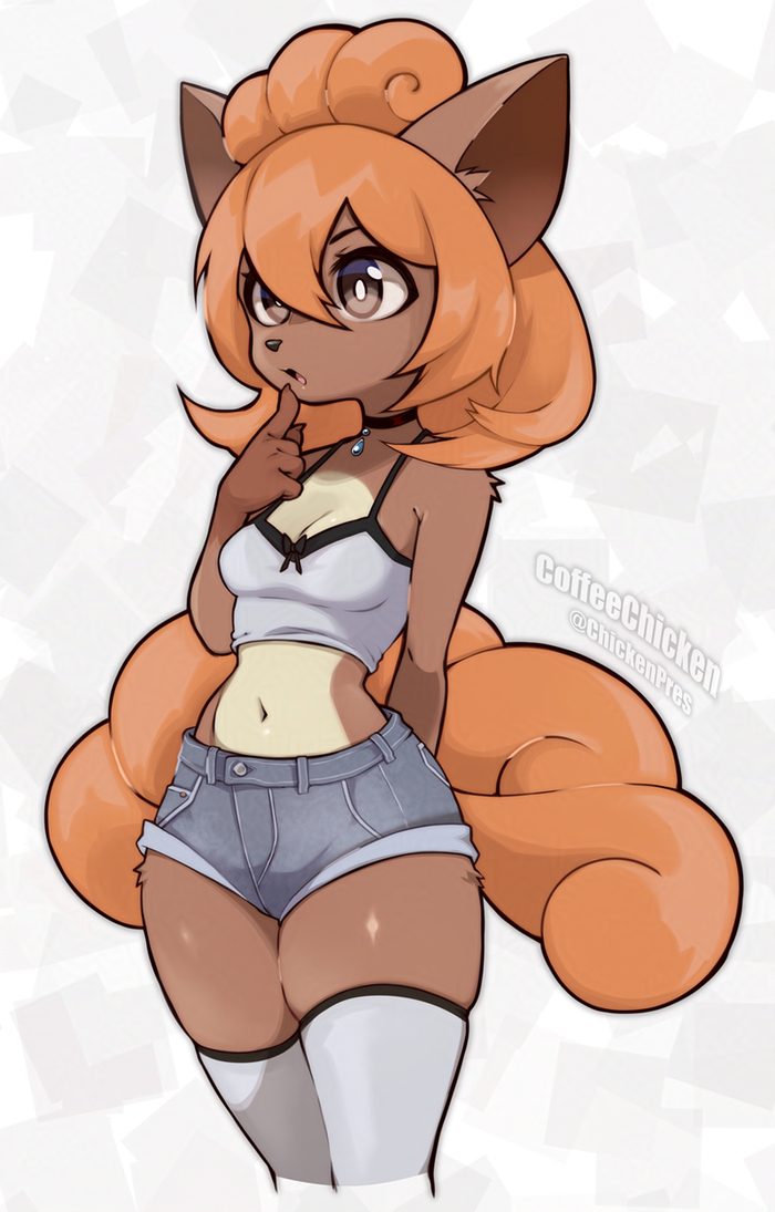 Vulpix , , , , Vulpix, Coffeechicken