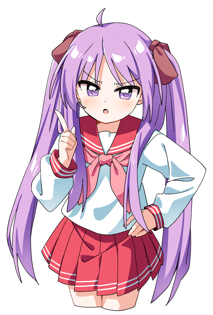 Kagamin Anime Art, , Lucky Star, Hiiragi kagami,  , Pixiv