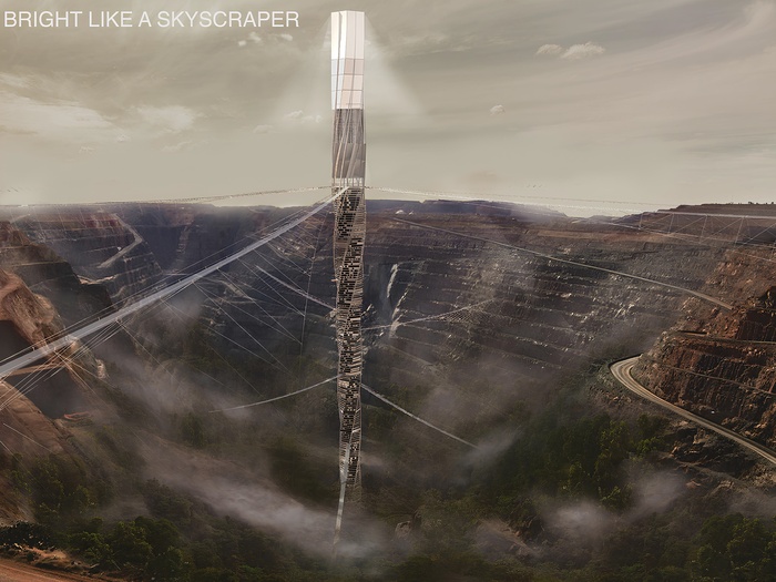  :  "Skyscraper For Open Pit Mines" , , ,  , , 
