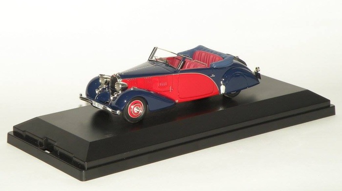 Ilario (Nickel series) - 1936 Bugatti T57 Stelvio Cabriolet by Graber   , , ,  , 1:43, , , 