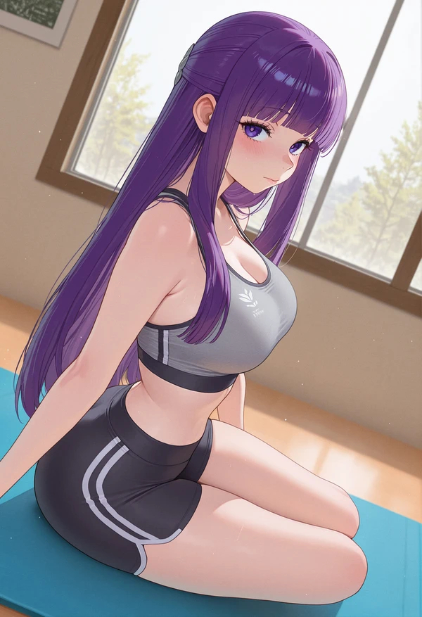 Милый я начала заниматься спортом!