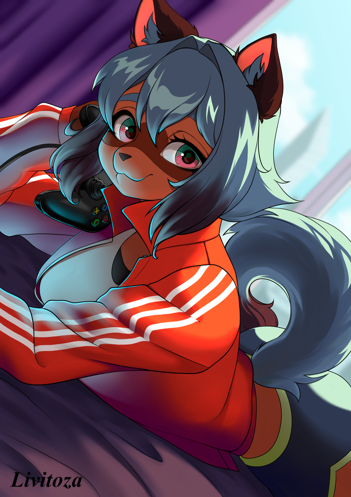 Michiru Kagemori , , , Furry Raccoon, Brand New Animal, Michiru Kagemori