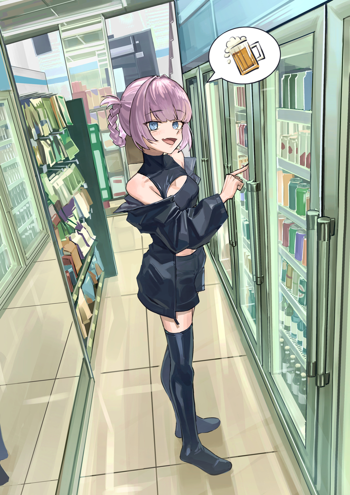  Anime Art, , Yofukashi no Uta, Nanakusa Nazuna, Pixiv, 