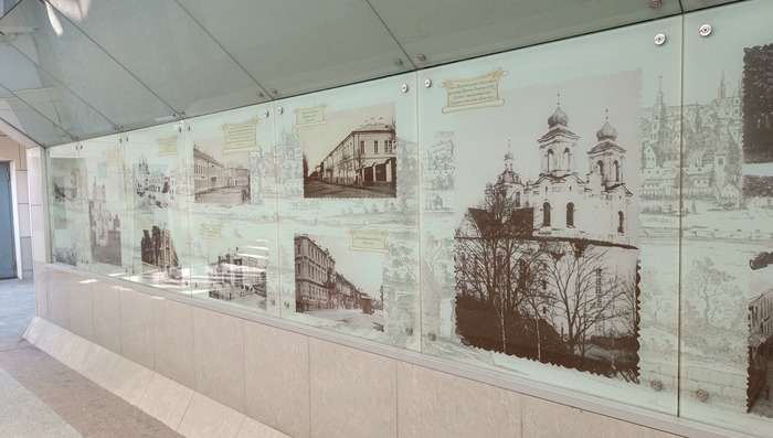 Подземный переход красиво оформлен