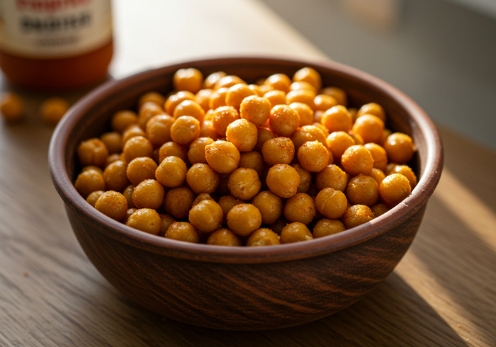 Хрустящий нут с солью и паприкой