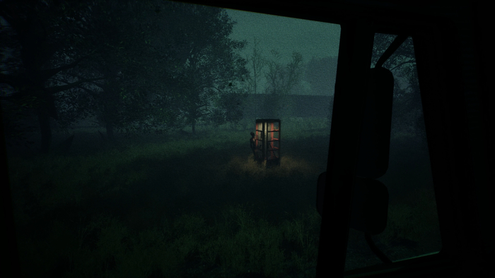 Поездка на КАМАЗе в сюрреалистичном инди-хорроре "The Derailed"