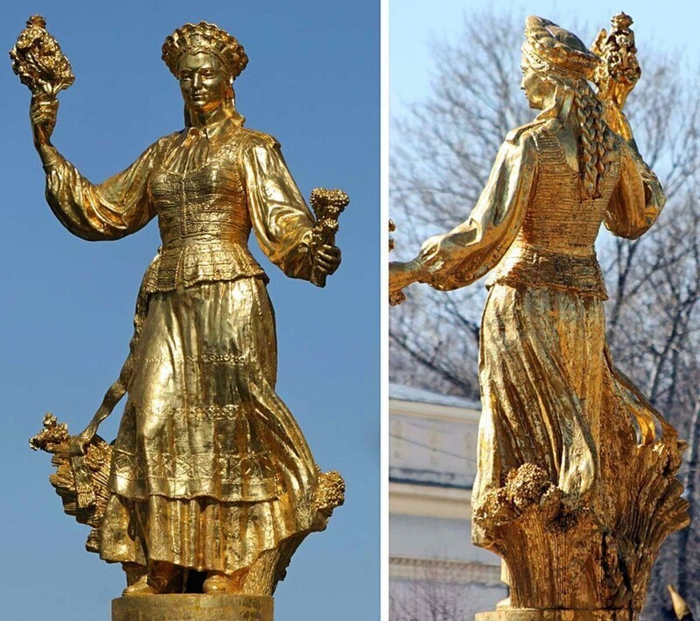 Литовская СССР, фонтан дружбы народов.