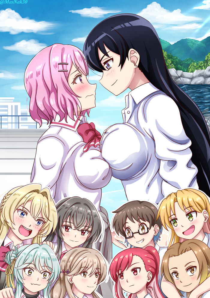  , , Anime Art, Nagi Arato, Ruri no Houseki, , Watanare, Amaori Renako