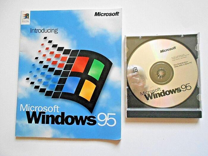 Windows 95 на одном CD