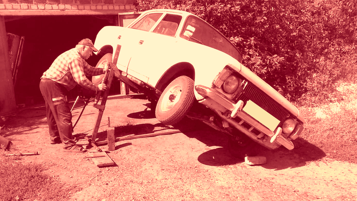 Типичное ТО в 80-е