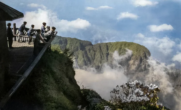 Любопытные фотографии из прошлого стран Азии. 20 раскрашенных фотографий ХХ века. Часть 7 Историческое фото, Старое фото, 20 век, Фотография, Азия, Таиланд, Япония, Китай, Индия, Корея, Колоризация, Длиннопост