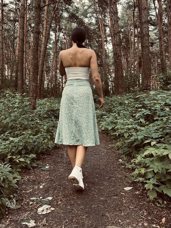 Заблудилась в сосновом бору