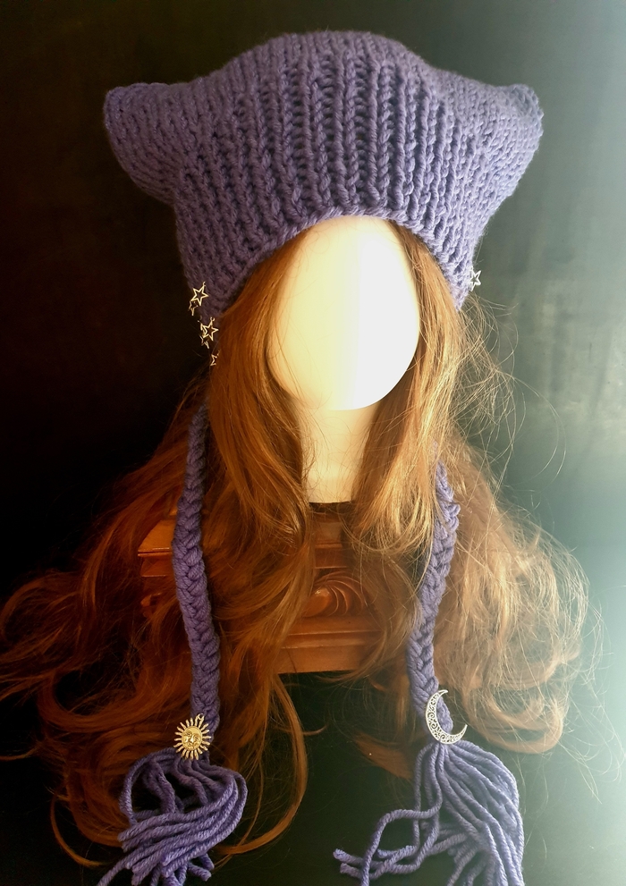 Шапочки с фурнитурой и ушками