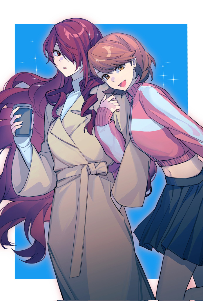  Anime Art, , , Persona, Persona 3, Mitsuru kirijo, Takeba Yukari