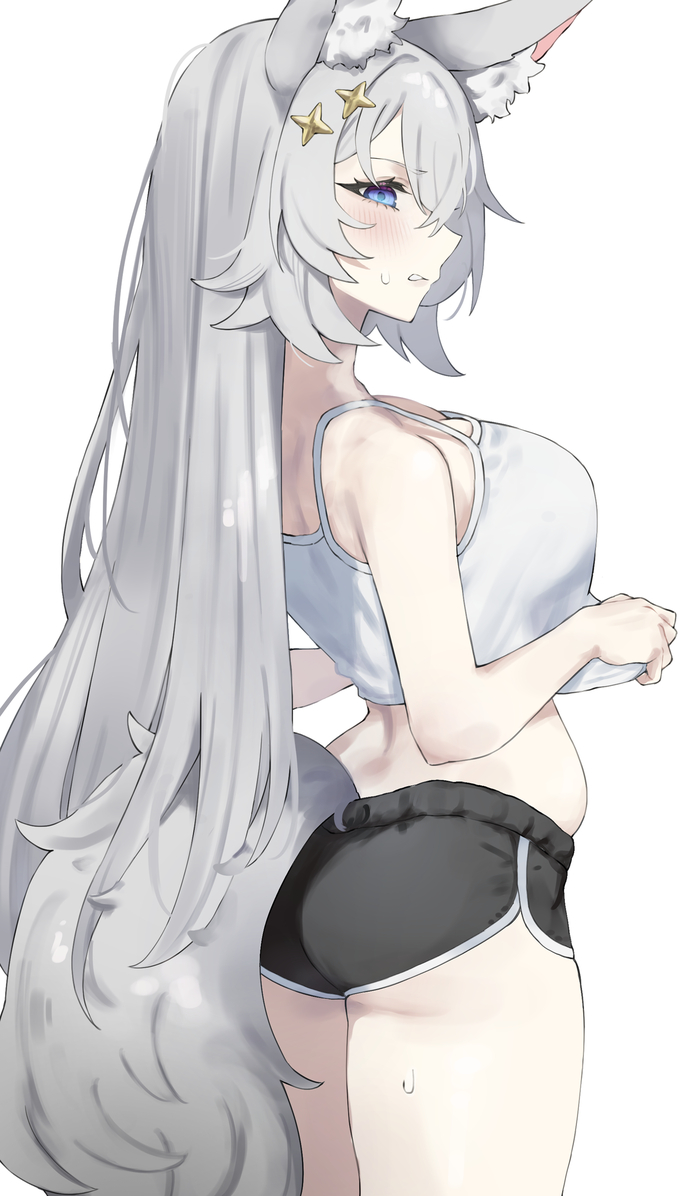  Anime Art, , Original Character, Animal Ears, 